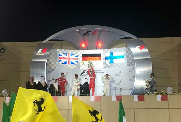 Hasil GP Bahrain 2017...