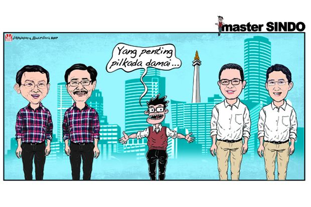 Jaga Pilkada DKI Jakarta...