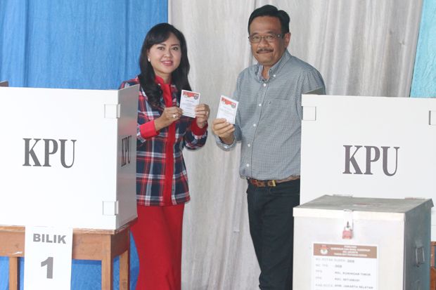 Usai Mencoblos, Djarot...