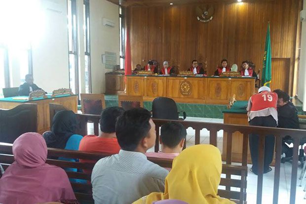 Terdakwa Pembakar Mapolsek...
