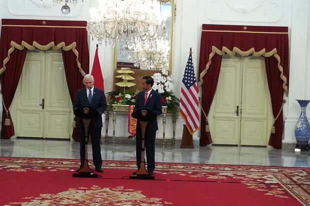 Kunjungan Mike Pence...