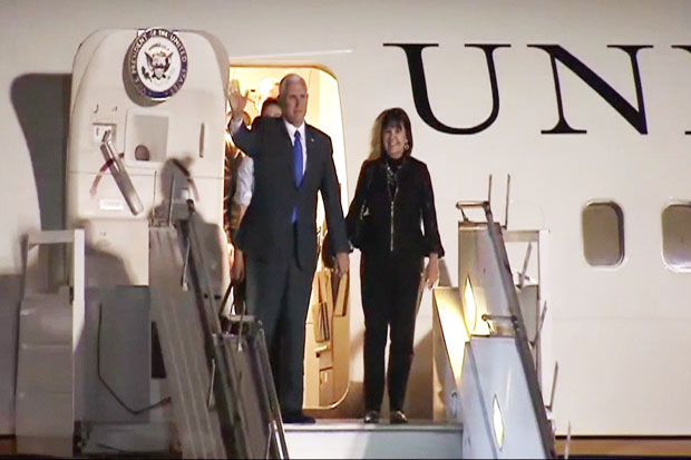 In Indonesia, Pence...