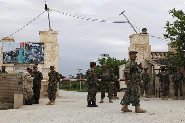 Markas Tentara Afghanistan...