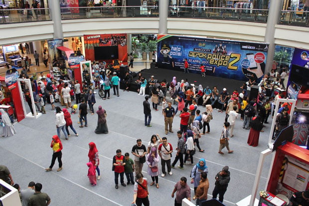 Polresta Depok Pamerkan...