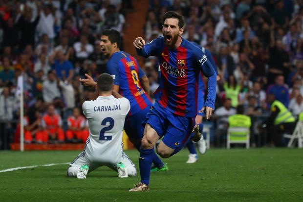 Gol Telat Messi Bungkam...