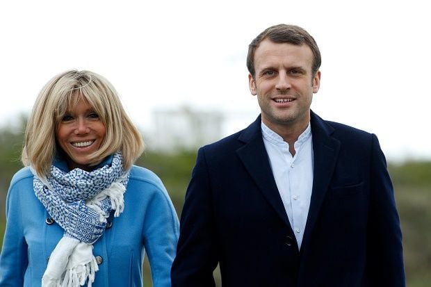 Kisah Cinta Macron dan...