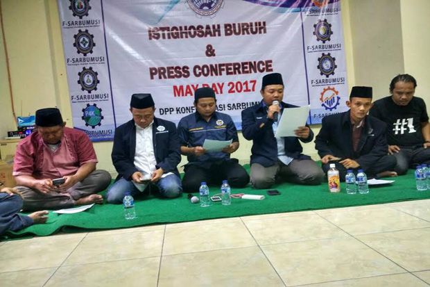 K-Sarbumusi Tuntut Pemerintah...