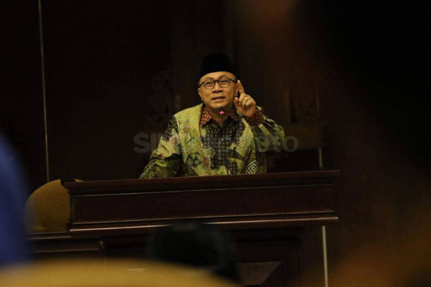 Lewat Pidato, Zulkifli...