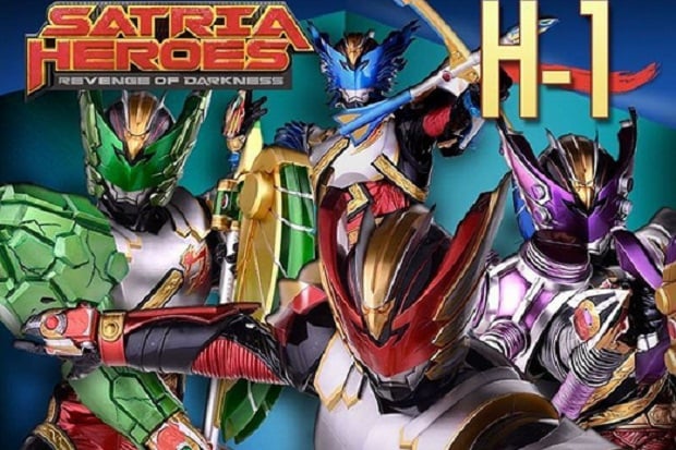 Film Satria Heroes,...