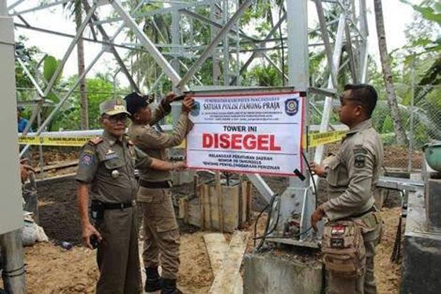 Pemkab Pangandaran Segel...