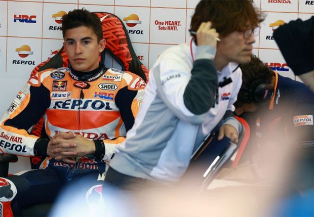 Marc Marquez Bingung...