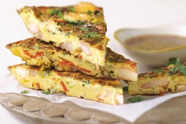Pancake Udang Paprika...