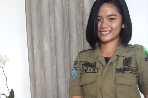 Bunga Ayu Andini, Merazia...