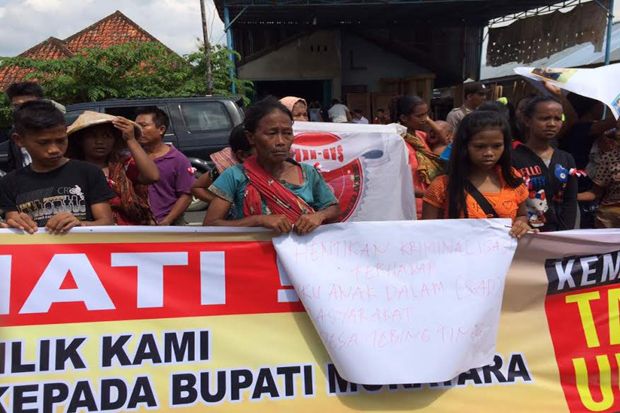 Tanah Diserobot Perusahaan,...
