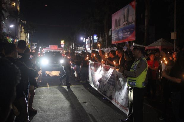 Aksi Solidaritas Ahok...