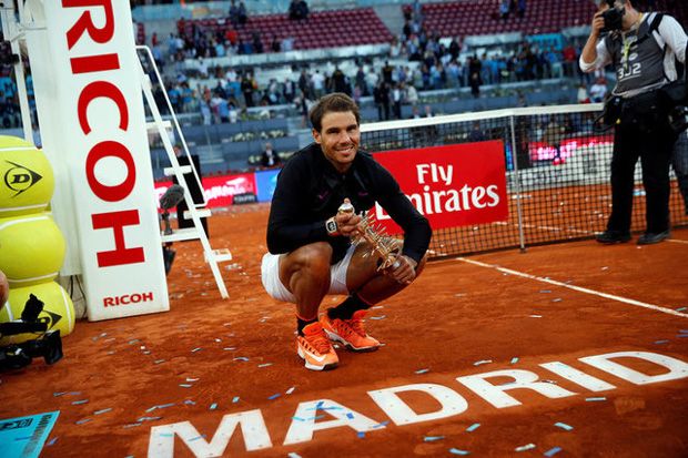 Rafael Nadal Naik Peringkat...