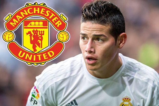 James Rodriguez ke United...