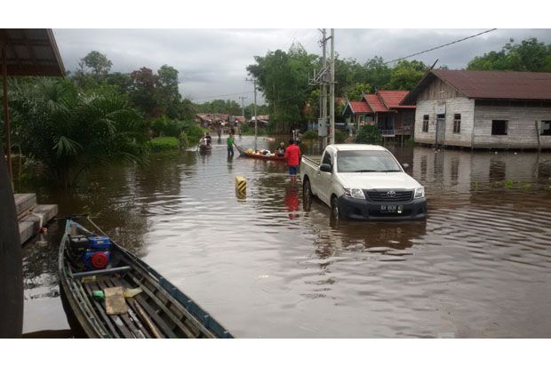 Banjir di Kotawaringin...