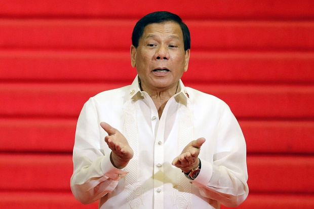 Duterte Sebut Perang...
