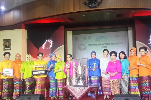 Ibu Negara Dukung Kolintang...