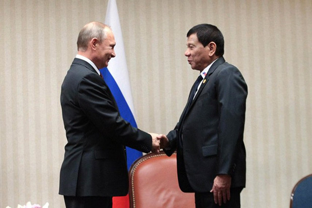 Temui Putin, Duterte...