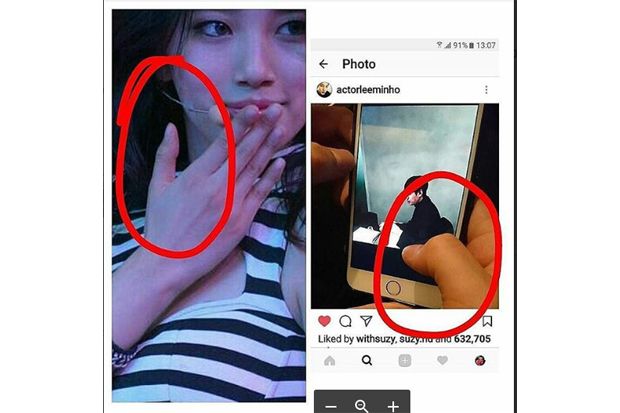 Manis...Lee Min Ho Simpan...