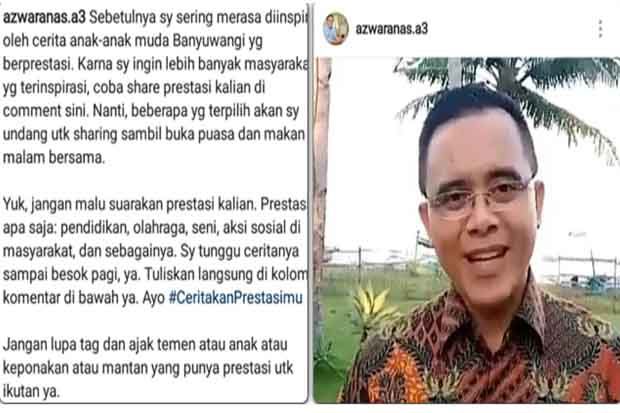 Bupati Anas Ajak Anak...