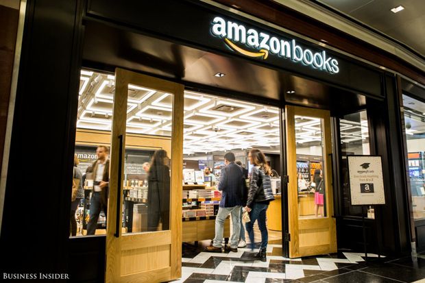 Amazon Buka Toko Offline...