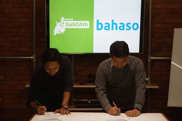 Go-Jek Rangkul Bahaso...