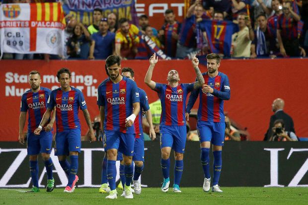 Barcelona Tandai Perpisahan...