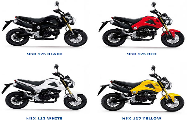 Warna Baru, Honda MSX125...
