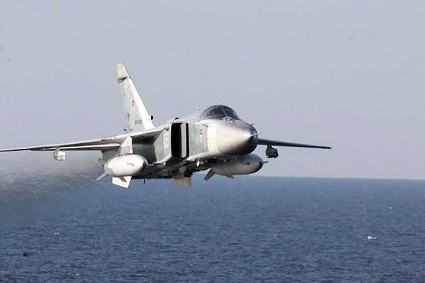 Jet Tempur Rusia Serang...