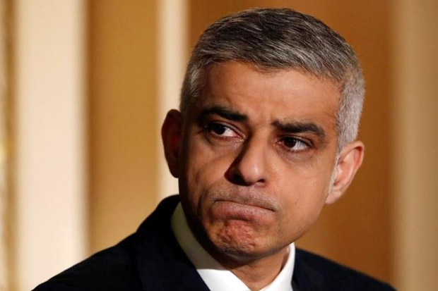 Wali Kota Sadiq Khan...