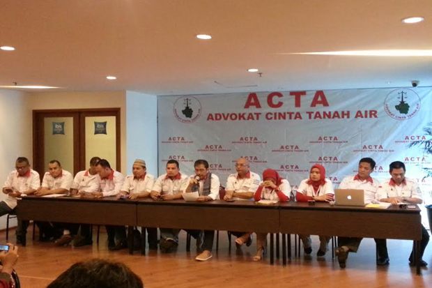 ACTA Nilai Ada Penggiringan...