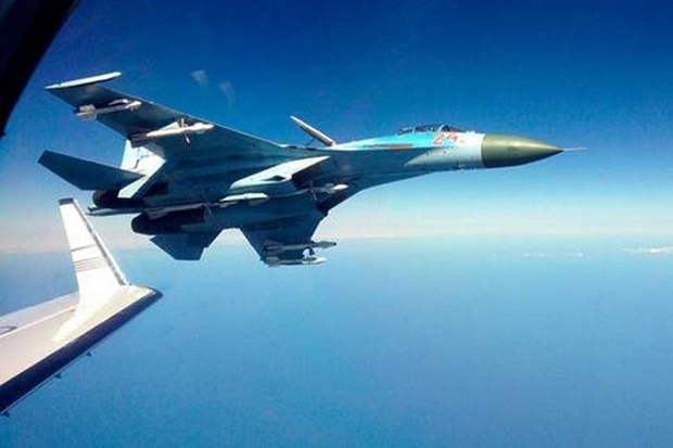 Jet Rusia Cegat Pesawat...