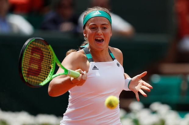 Jelena Ostapenko, Semifinalis...