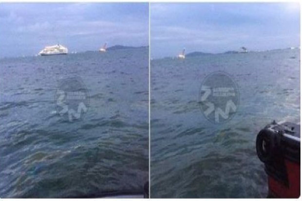 Kapal Tanker Tenggelam...
