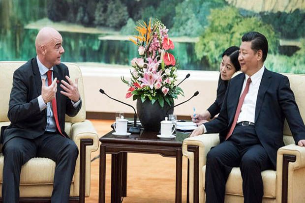 Jumpa Presiden FIFA,...
