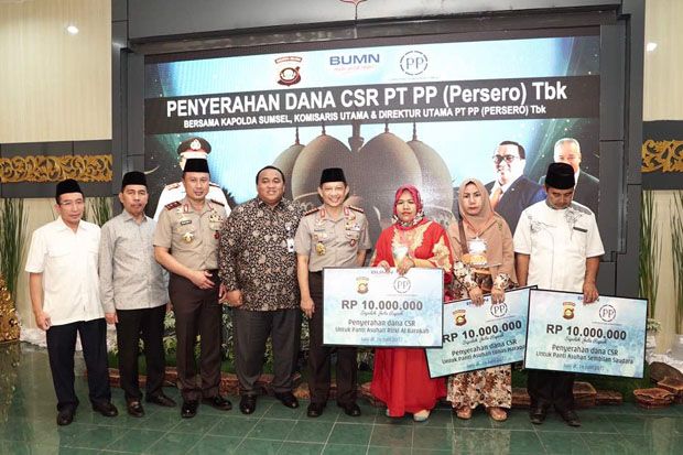 PTPP Berikan Bantuan...