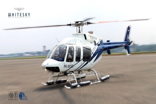 Layanan Helikopter Whitesky...