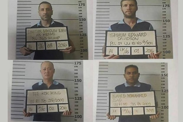 Four Prisoner of Kerobokan...