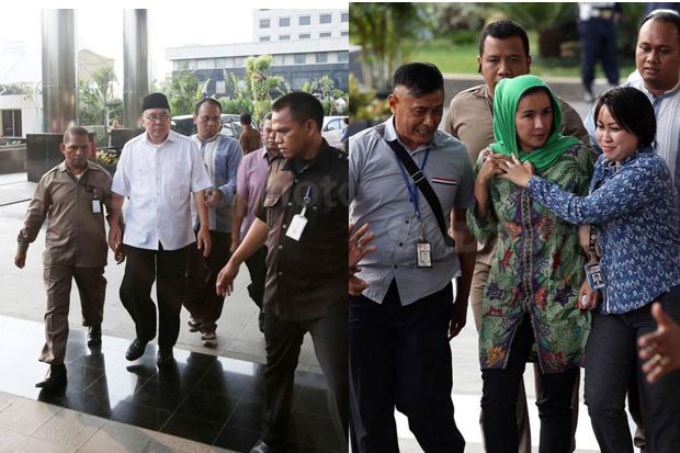 Tersangka Suap, Gubernur...