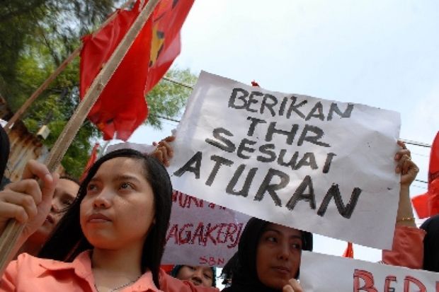 Diberi THR hanya Rp8.000,...