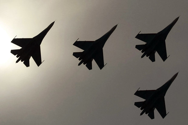 Jet Tempur Rusia Kejar...