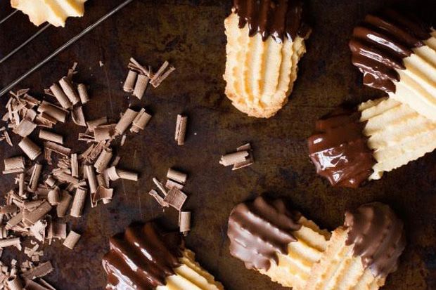 Chocolate Dipped Butter...