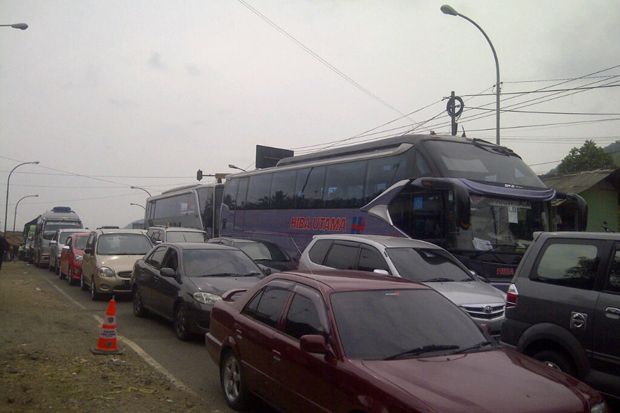 Kepadatan di Jalur Nagreg...