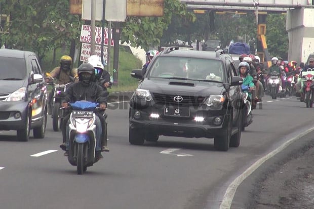 H-1 Idul Fitri, Jalur...