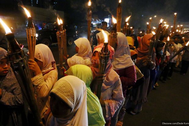 Takbir Bergema di Kawasan...