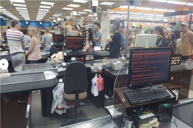 Petya Ransomware Serang...