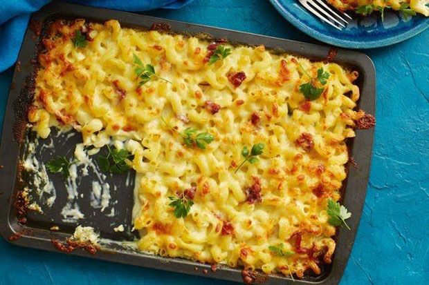 Sajikan Mac & Cheese...